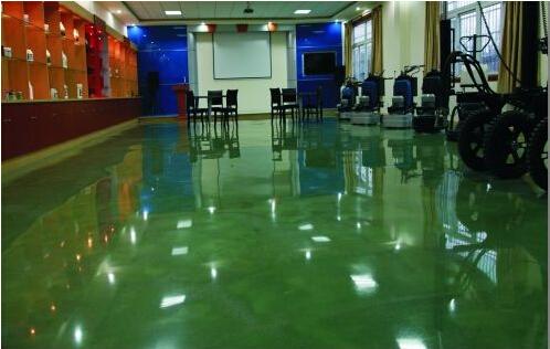 染色固化劑地坪-美地化工 染色固化劑地坪-美地化工