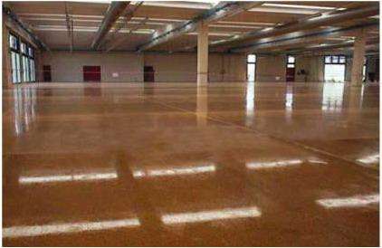 金剛砂耐磨地坪施工后的地面為何能長久保持光亮？