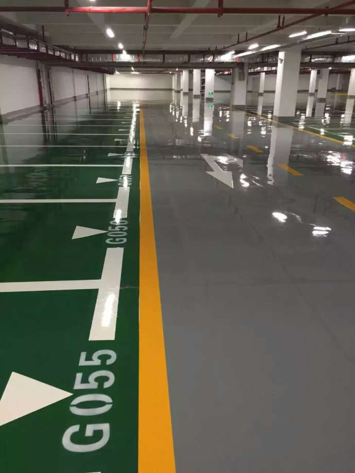 如何把控江門地坪漆施工地面的顏色比例？